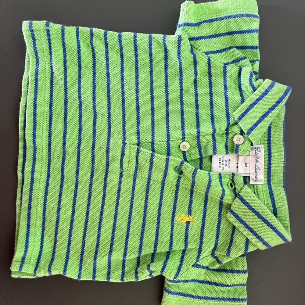 3 month Polo Ralph Lauren shirt
